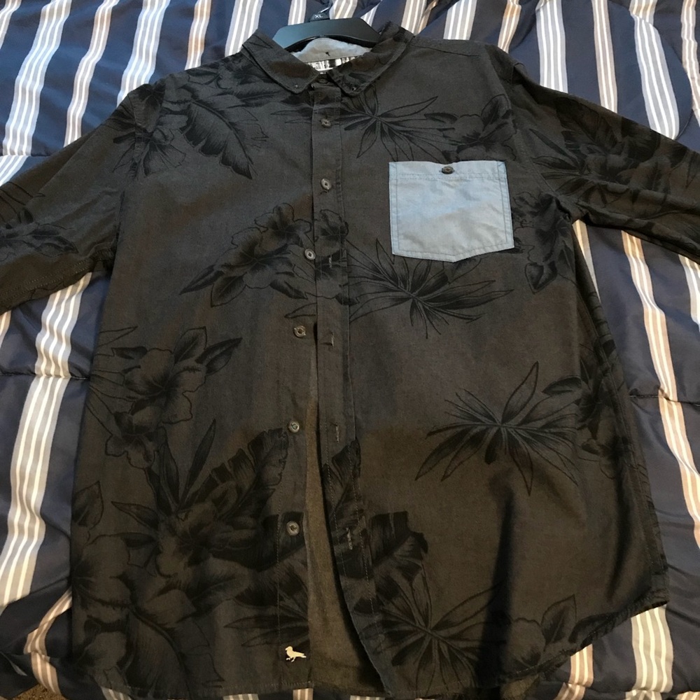 Modern Amusement Button Down